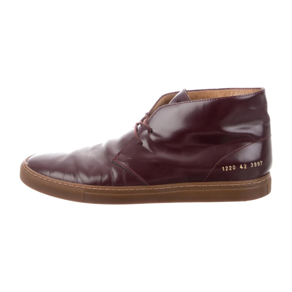 Common Projects Beautiful Leather Shoes - Burgundy - Size 42